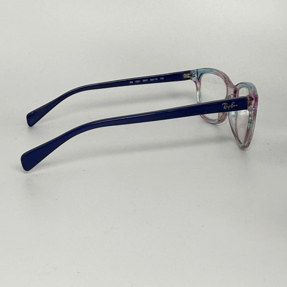 Ray-Ban Kids RB 1591 3807 Blue Pink Marble Eyeglasses Frames 48-16-130‎ 21749